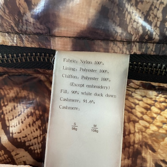 Olive Green Quilted Bomber Jacket | Women Size S - Picture 11 of 12